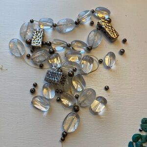 Silpada double crystal bracelet, deconstructed.